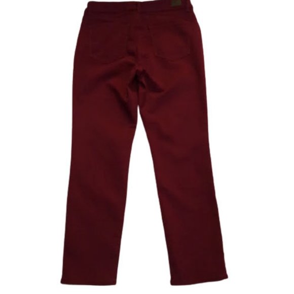 JORDACHE High Rise Ankle Skinny Wine Jeans Jegging Leggings (10) - Picture 3 of 12